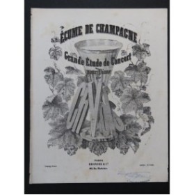 VOSS Charles Écume de Champagne Piano ca1855