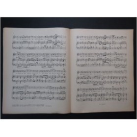 FÉVRIER Henry Aime moi Bergère Chant Piano 1904