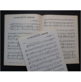ETGEN Marcel Le retour du Berger Violon Piano