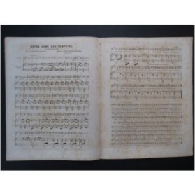 MÉNARD TISSOT Antonia Notre Dame des Tempêtes Chant Piano ca1840
