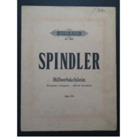 SPINDLER Fritz Silverbächlein Piano