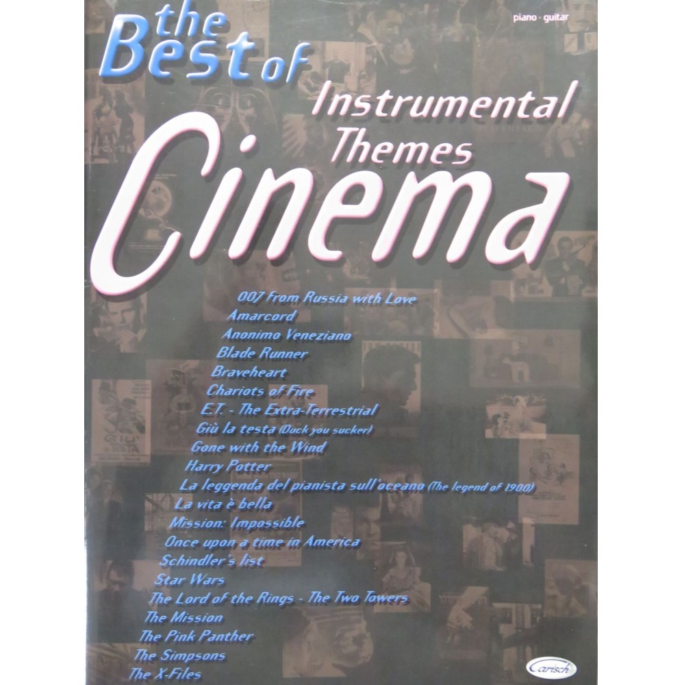The Best of Instrumental Themes Cinema Piano Guitare 2007