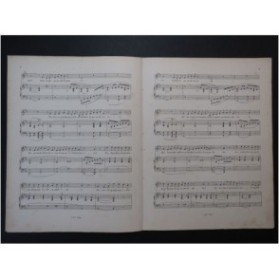 DELMET Paul La chanson du réveil Chant Piano 1897