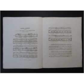 DE LATOUR Aristide Feuille d'Automne Chant Piano 1840