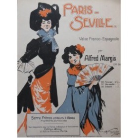 MARGIS Alfred Paris Seville Piano 1906