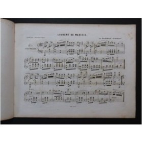 BOHLMAN SAUZEAU Henri Laurent de Médicis Piano ca1850