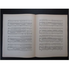CUVILLIER Charles Primevère Chant Piano 1905