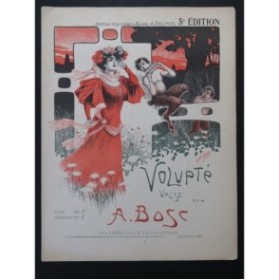 BOSC Auguste Volupté Piano 1903