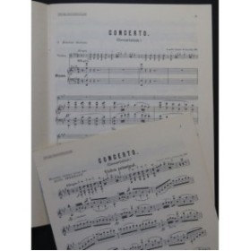 SAINT-SAËNS Camille Concerto Violon Piano