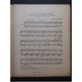 DAREWSKI Herman If you could care Piano 1918