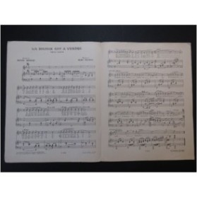 DELMAS Marc La maison est à vendre Piano Chant 1931