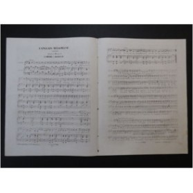 BEAUPLAN Amédée L'anglais Mélomane Chant Piano ca1860