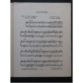 LANDRY Albert Gavottine Piano 1908