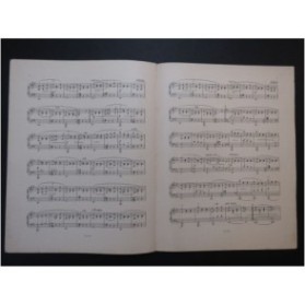 CHAMBERLAN Howard L'Heure Triste Piano 1909