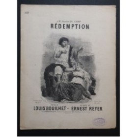 REYER Ernest Rédemption Nanteuil Chant Piano ca1885