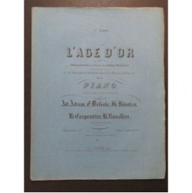 REDOWSKI Cracovienne STRAUSS Anna BELLINI Vaga Luna Piano ca1850