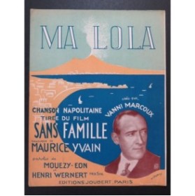 YVAIN Maurice Ma Lola Chant Piano 1934