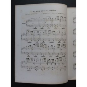 WILLMERS Rudolf Un jour d'été en Norvège Piano ca1845