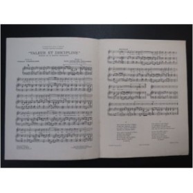 SEMLER-COLLERY J. Valeur et Discipline Chant Piano 1942