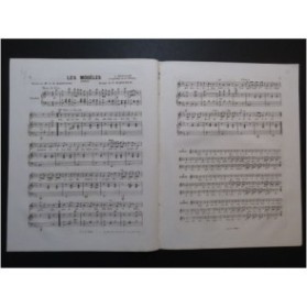 MAHOUDEAU F. Les Modèles Chant Piano ca1860