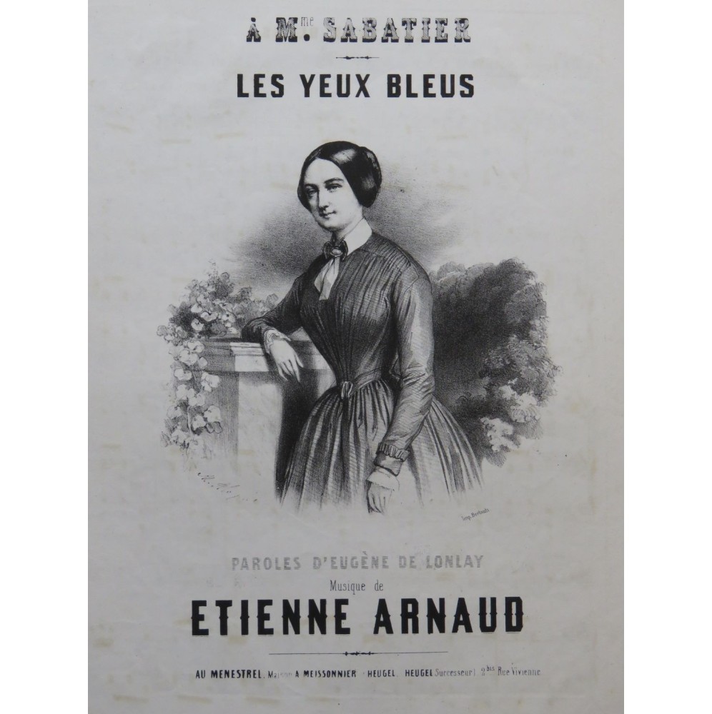 ARNAUD Etienne Les Yeux Bleus Chant Piano ca1845
