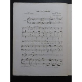ARNAUD Etienne Les Yeux Bleus Chant Piano ca1845