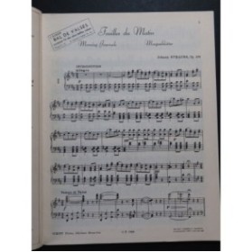 STRAUSS Johann Les plus célèbres Valses Piano