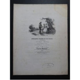 PLANTADE Charles Quelques usages d'un pays Chant Piano ca1830