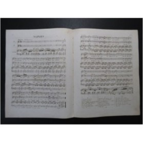 MASINI F. Naples Chant Piano ca1830