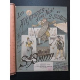 SMITH Sydney Les aventures d'une nuit de Saint Sylvestre Piano ca1887