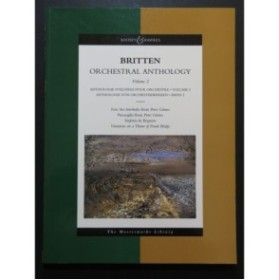 BRITTEN Benjamin Orchestral Anthology Volume 2 Orchestre 1998