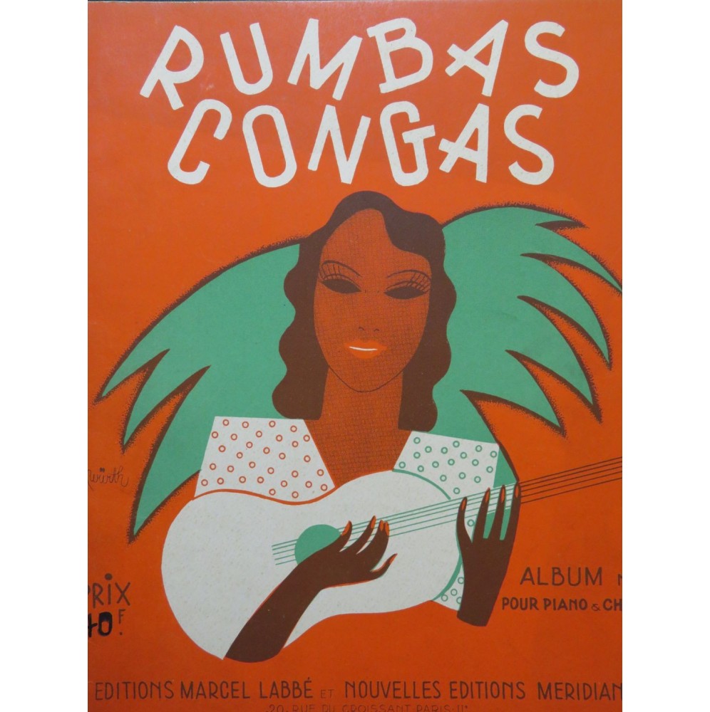 Rumbas Congas Album No 1 Chant Piano