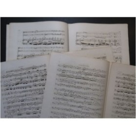 BEETHOVEN Trio op 1 No 3 Piano Violon Violoncelle ca1850