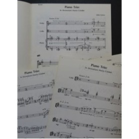 EATON John Piano Trio Violon Violoncelle Piano 1987