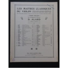 MONDONVILLE Jean Joseph Sonate No 5 op 4 Violon Piano