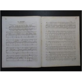 PLANTADE Charles Le Départ Chant Piano ca1830