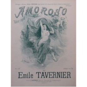 TAVERNIER Émile Amoroso Piano 1899