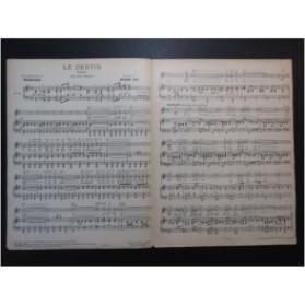 GAY Byron Le Destin Chant Piano 1923