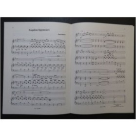 HODY Jean Trois Tableaux Mélodiques Bretons Saxophone Piano 1989