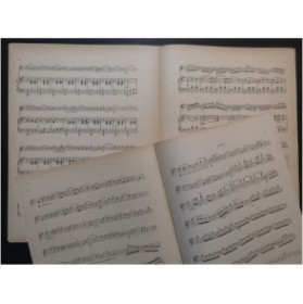 HERMAN Adolphe Fantaisie Haydée Auber Piano Violon ca1870