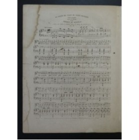 DE BEAUPLAN Mr Amédée La leçon de valse du petit François Chant Piano ca1830
