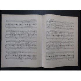 DE FONTENAILLES H. Les deux cœurs Chant Piano ca1898