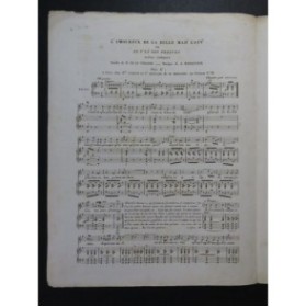 MARQUERIE A. L'Amoureux d'la belle Mad'leine Chant Piano ca1840