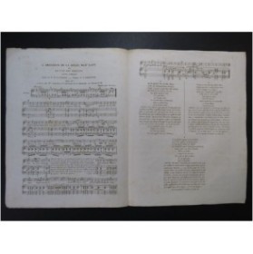 MARQUERIE A. L'Amoureux d'la belle Mad'leine Chant Piano ca1840