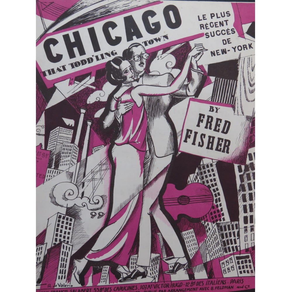 FISHER Fred Chicago Piano 1922