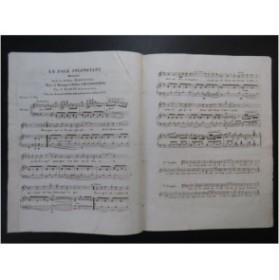 MASINI F. Le Page Inconstant Chant Piano ca1830