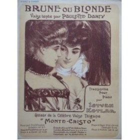 DARTY Paulette Brune ou Blonde Chant Piano 1901