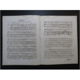 LABARRE Théodore Séparation Chant Piano ca1840