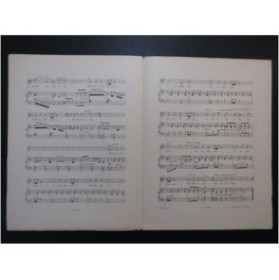 MARIE William Chant Norwègien Chant Piano ca1890