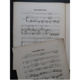 DANCLA Charles Solo No 3 op 77 Violon Piano ca1856